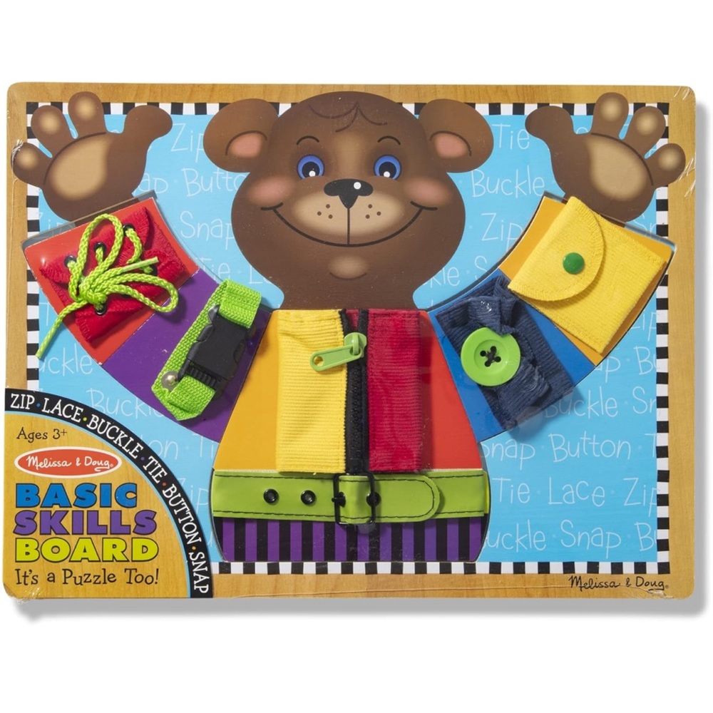 Melissa & Doug Wooden Busy Board